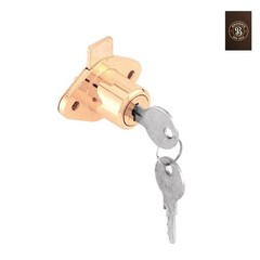 U 9947 Diecast Drawer and Cabinet Lock, Fits 7/8 Inch Max Panel Thickness, Br…