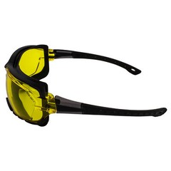 Birdz Eyewear Gasket Padded Motorcycle Riding Sunglasses 3 Pairs Safety Glasses