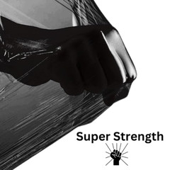 18″ 80 Gauge Pallet Wrap Stretch Film – Black Hand Shrink Wrap, 4 Rolls