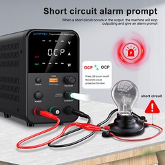 Adjustable 0-30/60/120V 0-2/3/5/10A Lab DC Power Supply Variable Bench Switching