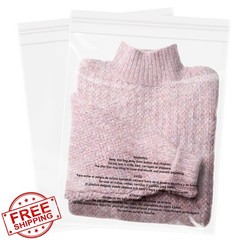 WEPOLY 12×15″ Poly Bags 200 Count