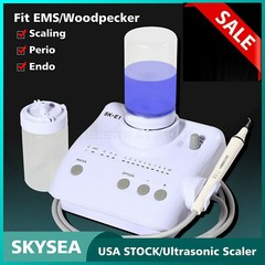 Fit Cavitron Dental Ultrasonic Scaler Machine 2 Bottles with EMS Handpiece Tips