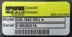 C192676 Parker Daedal 008-1892 XYZ Motorized Positioning Stage w/ Slo-Syn Motors