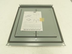 Hoffman X-GP66F Electrical Enclosure Fixed Steel Gland Plate 20×20″ Type 12 Gray