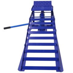 Auto Car Truck Service Ramps Lifts, Garage Car Lift Hydraulic Ramps Blue 5 Ton