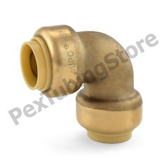 (10) 1/2″ Sharkbite Style (Push-Fit) Lead-Free Brass Elbows Fittings
