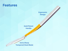 Dental Bone Scraper & Harvester w/ Replaceable Blade ARTMAN