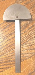 Vintage Protractor General Hardware Mfg. Co., New York USA. No 18 Stainless Tool