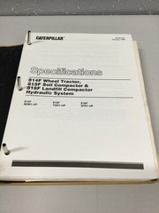 CAT Caterpillar 814F 815F 816F SERVICE SHOP REPAIR MANUAL COMPACTOR 9DM 1GN 5FN