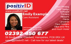 Custom Printed PVC Card Name Badge Printed PVC Plastic Credit Card Sized