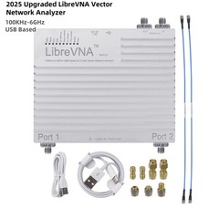 LibreVNA 100KHz-6GHz USB Based Full 2-Port Vector Network Analyzer 2025 Upgraded