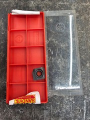 Qty 1 Sandvik R590 R590-110504H-NW H10 Grade Carbide Inserts