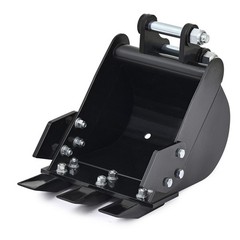 300mm Narrow Bucket For 1-2 Ton Mini Excavator Attachment w/ Teeth Trench Bucket
