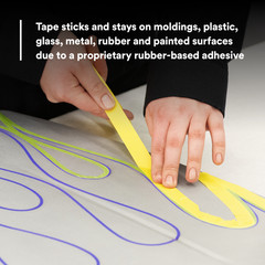 3M Automotive Refinish Masking Tape (388N): 3/4 in. x 60 yds. (Yellow)