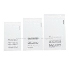 Clear Bags Suffocation Warning Self Seal Merchandise Bag 1.5 Mil -ST ShipMailers