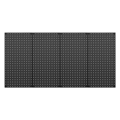 VEVOR Metal Pegboard Panels 2/3/4 Pcs 24×12/32×16″ Wall Organizer Tool Storage