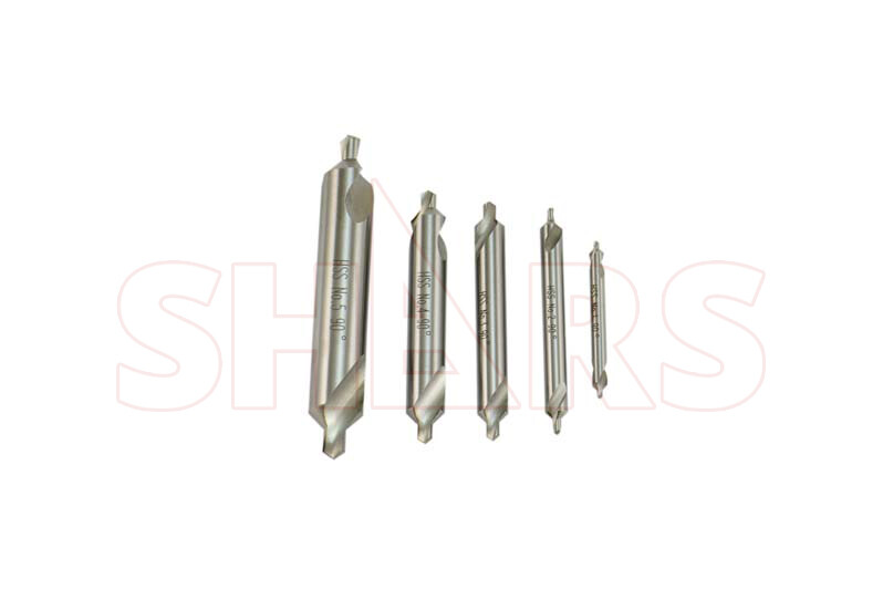 SHARS 5PC HSS 6542 Center Drill Set 90° Combined Countersink #1,2,3,4,5 New !}