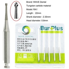 WAVE Dental Bur Carbide Round Latch RASURG L Surgical LA 22mm 26mm 34mm Length