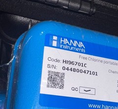 HANNA Free Chlorine Portable Photometer Kit HI96701C
