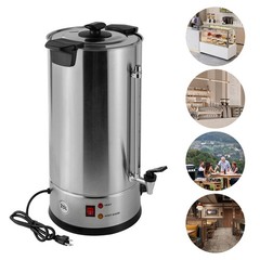 Commercial Stainless Steel 25L/6.6gal Coffee Urn Home Coffee Maker Hot Water Urn