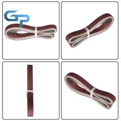 New 1 In x 42 In Sanding Belts 60 80 120 150 240 400 Grits Red Belt Sandpaper
