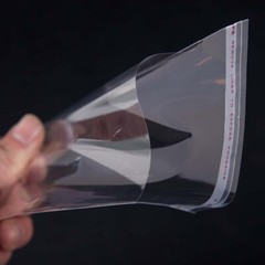 PP Film Foil Bags Self Adhesive High Gloss Bags Poly Bags Clear Transparent