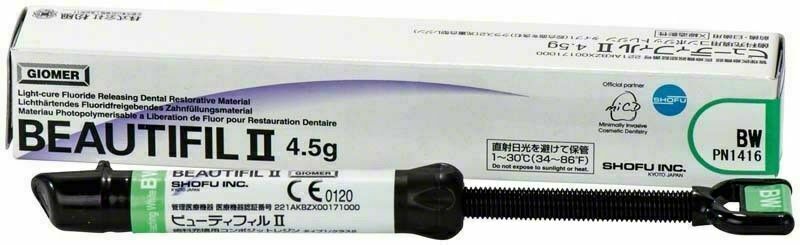 BW Dental SHOFU BEAUTIFIL-II 4.5GM #BLEACH WHITE SHADE With 2026/02 EXPIRY
