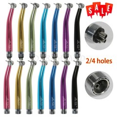 Dental High Speed Handpiece Push Button 4 hole NSK Style 7 colors
