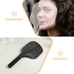 4 Pcs Hair Spray Mask Shield Face Makeup Hood Silicone Masks