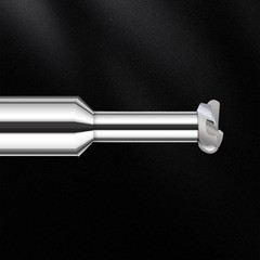 KLOT HRC55 T Slotting Radius End Milling Cutter 3mm-12mm Solid Carbide Keyseat