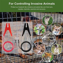 Electric Fence Controller Charger Kits For Animal Cattle Poultry Supplies