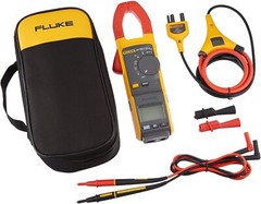 Fluke 381 Clamp Meter, Backlit LCD, 999.9 A A, 1.4 in (36 mm) Jaw Capacity