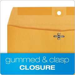 Heavyweight 10×13 Clasp Envelopes – Secure Gummed Closure for Reliable Mailing