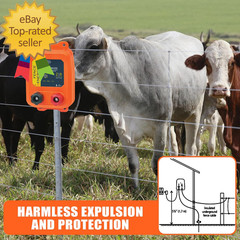 Electric Fence Charger PE2 0 10 Joule 2 Mile 8 Acres Plug in Electric Fence Char