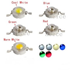 3W High Power LED Chip Light Beads White Red Blue Green IR light-emitting diode