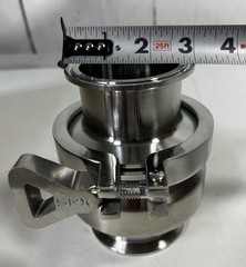 SPX STAINLESS STEEL SANITARY TRI-CLAMP CHECK VALVE