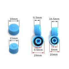 10 Pack Car A/C Valve Caps Replacement Leakproof R134A Valve Core Screw Caps …