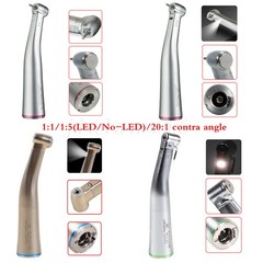 Yabangbang Dental 1:1 20:1 1:5 LED Fiber Optic Contra Angle Handpiece