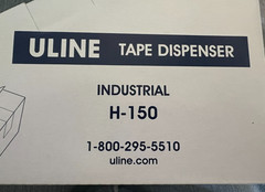 Lot of 2 Uline H-150 Tape Dispenser New in Box – Free shipping in USA