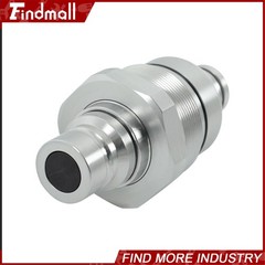 Findmall Male Flat Face Quick Coupler 3736967 For Caterpillar 226D 232D 242D