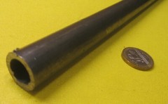 DOM Steel Round Tube, .750″ OD x .510″ ID x .120″ Wall x 5 Foot Length