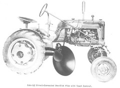 McCormick CUB-152 Manual Farmall Cub Belly Mid Mount Disc Turning Plow IH