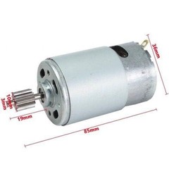 2 Pcs 550 35000RPM Electric Motor for 24 Volt Kids Ride On Car, RS550 24V Motor