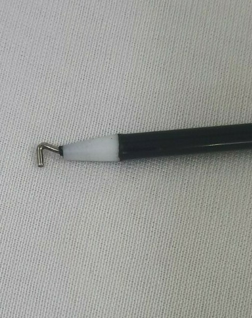 Laparoscopic Monopolar L-Hook 5mmx330mm High Quality Reusable Stainless steel