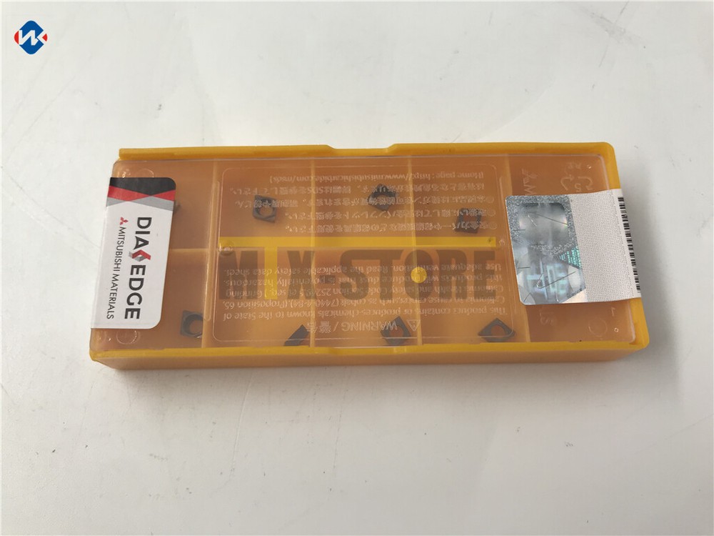 10pcs/box New Mitsubishi CNC Blade CCGT04T004L-F VP15TF Free delivery #F