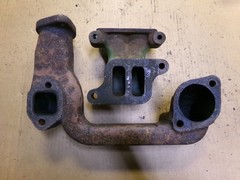 John Deere 620 & 630 LP manifolds A492R / A4923R