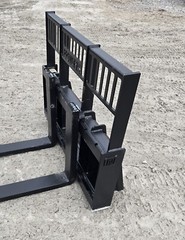 Pro Works 72″ Long 8,000 Pound Class III Pallet Forks Skid Steer Attachment