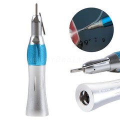 1-10PC Dental Surgical Straight Handpiece 1:1 NoseCone With External Nozzle Pipe