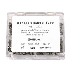 Dental Orthodontic Buccal Tube 1st Molar Single Bondable MBT 022 Monoblock