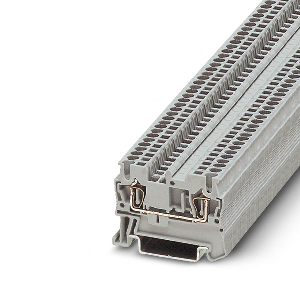 5pcs PHOENIX ST 1,5 3031076 Feed-through Terminal Block 2 Connections Gray New ✦